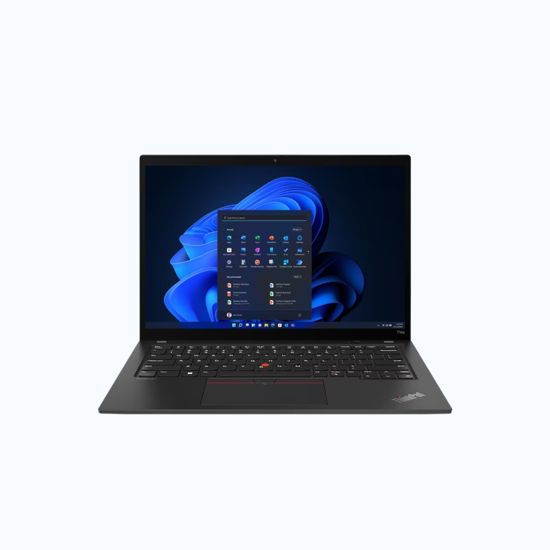 Lenovo ThinkPad T14s Gen 3 (Intel) 14" — Core i7-1265U — Win 11 Home Installed — Black